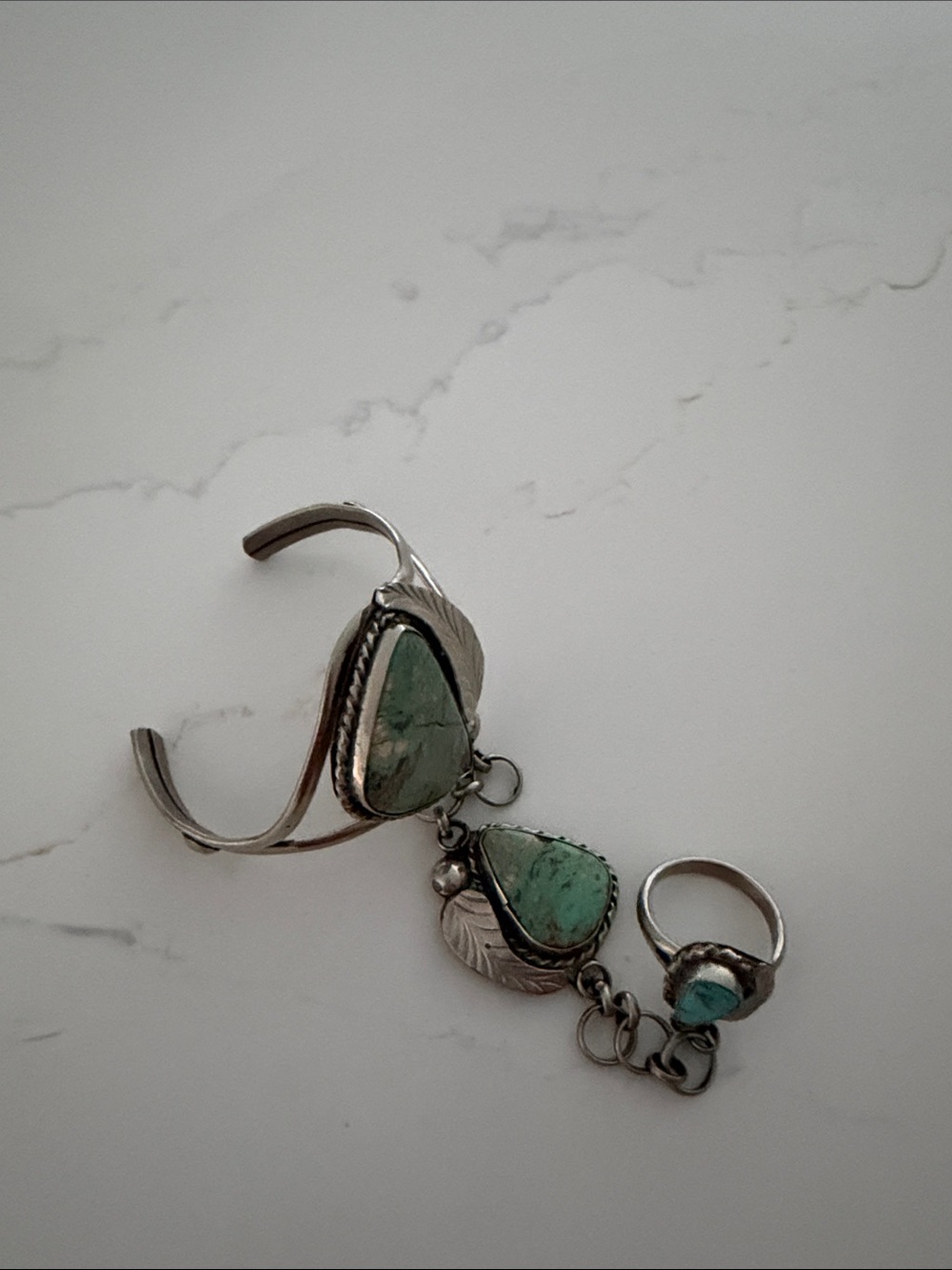 Vintage Turquoise bracelet - Picture 2 of 4